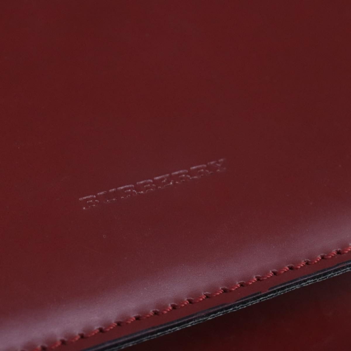 Burberry Red Leather Shoulder Bag (Pre-Owned) Size ONE SIZE - 14 Thumbnail