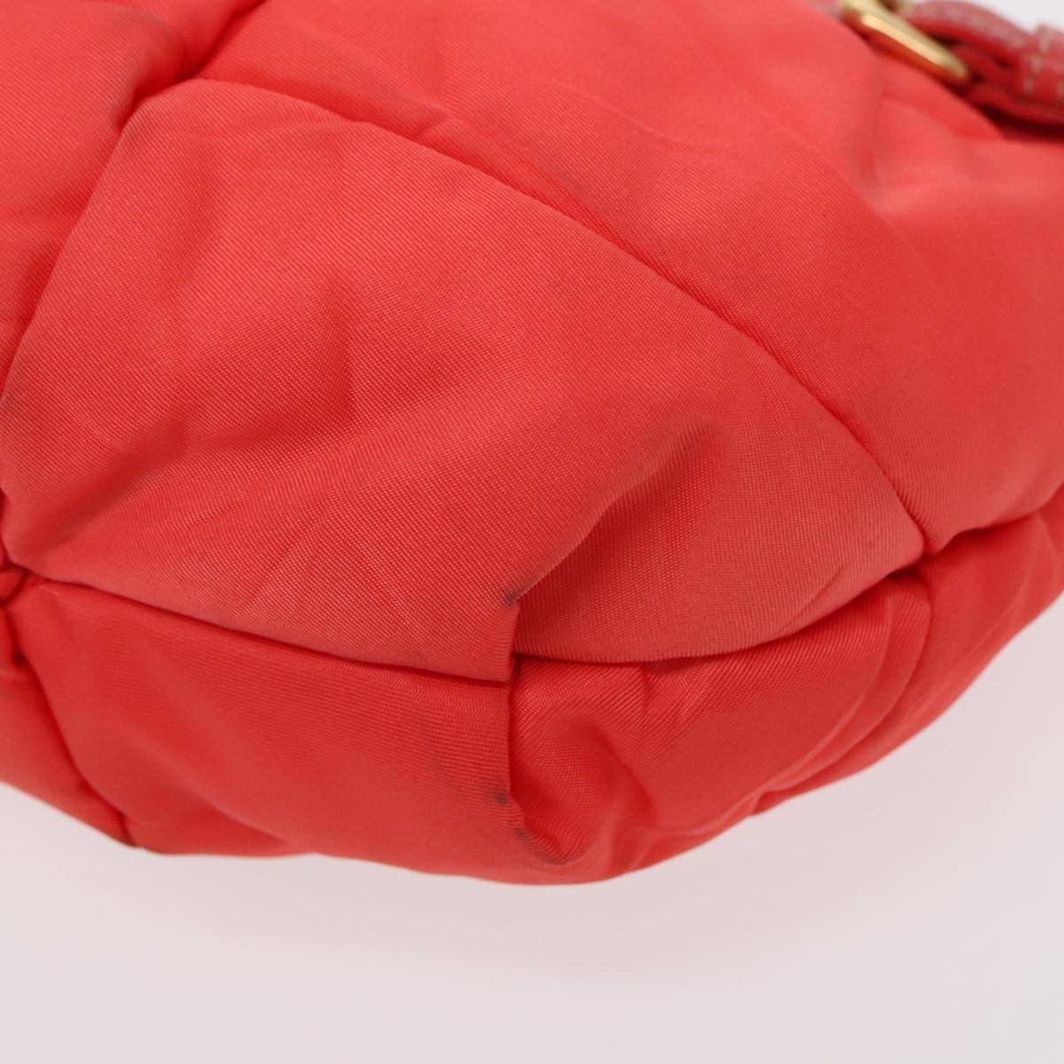 Prada Tessuto Orange Synthetic Shoulder Bag (Pre-Owned) Size ONE SIZE - 6 Thumbnail