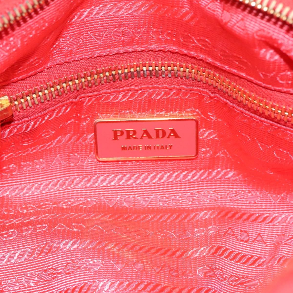 Prada Tessuto Orange Synthetic Shoulder Bag (Pre-Owned) Size ONE SIZE - 15 Thumbnail