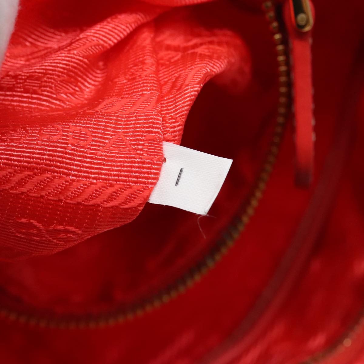 Prada Tessuto Orange Synthetic Shoulder Bag (Pre-Owned) Size ONE SIZE - 13 Thumbnail