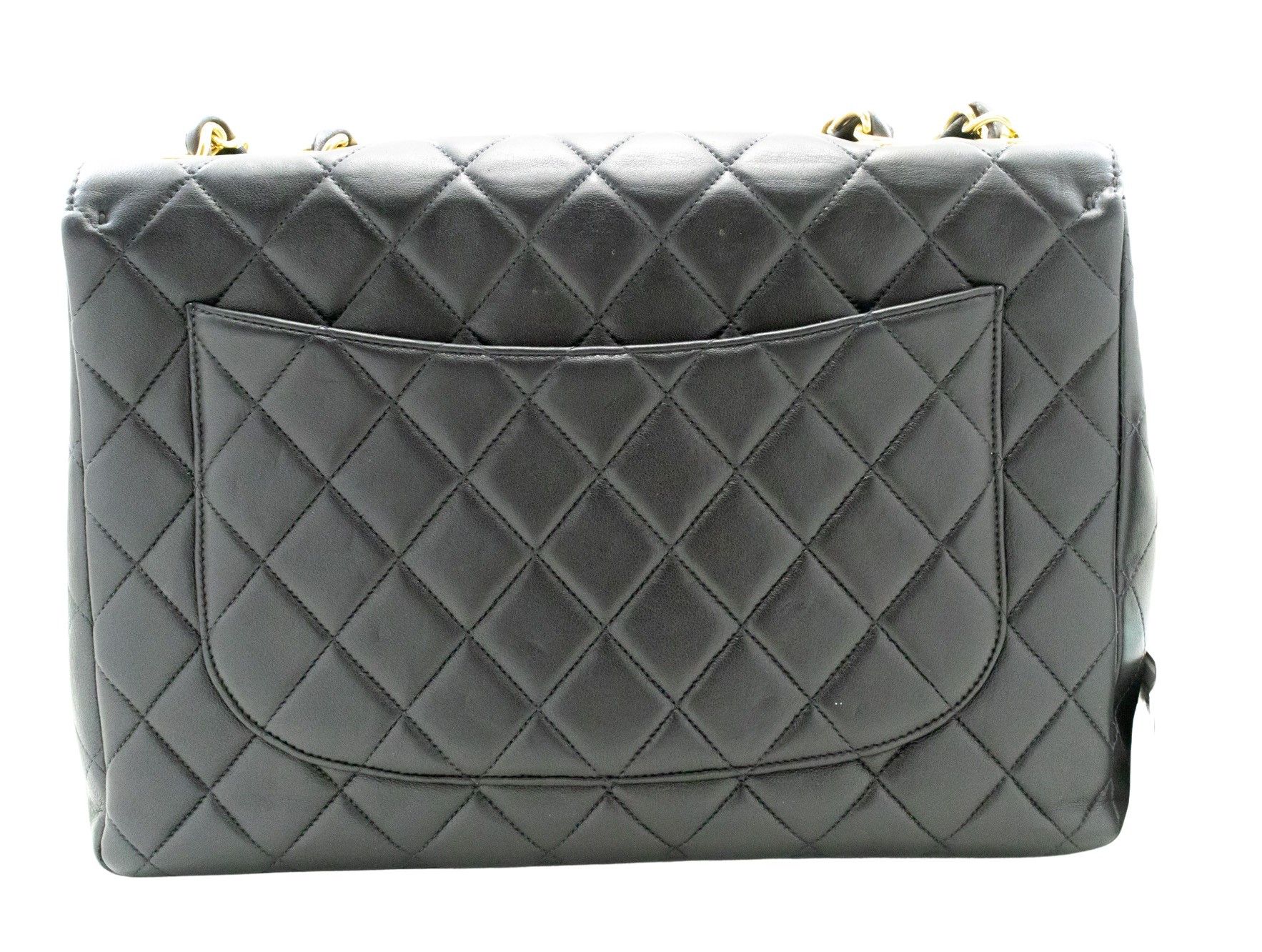 Chanel Black Leather Shoulder Bag (Pre-Owned) Size ONE SIZE - 2 Thumbnail