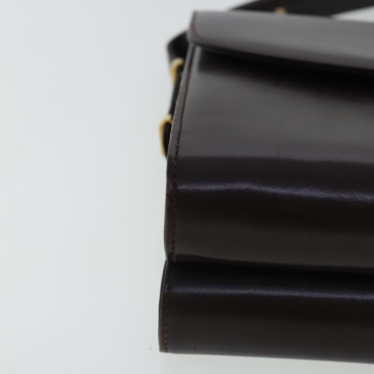 Bally Brown Leather Shoulder Bag (Pre-Owned) Size ONE SIZE - 7 Thumbnail