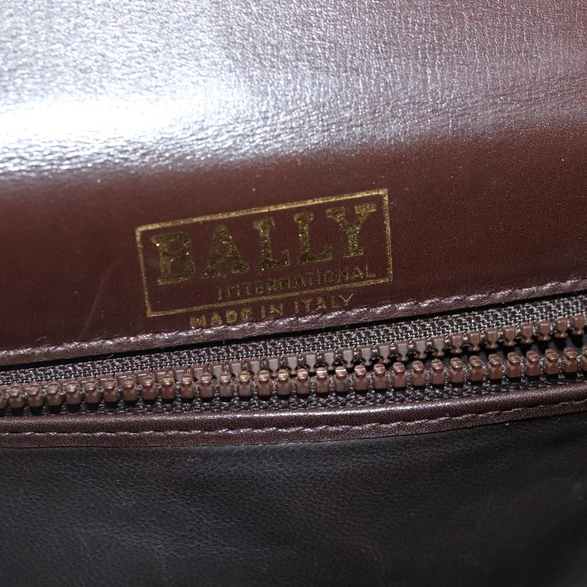 Bally Brown Leather Shoulder Bag (Pre-Owned) Size ONE SIZE - 13 Thumbnail