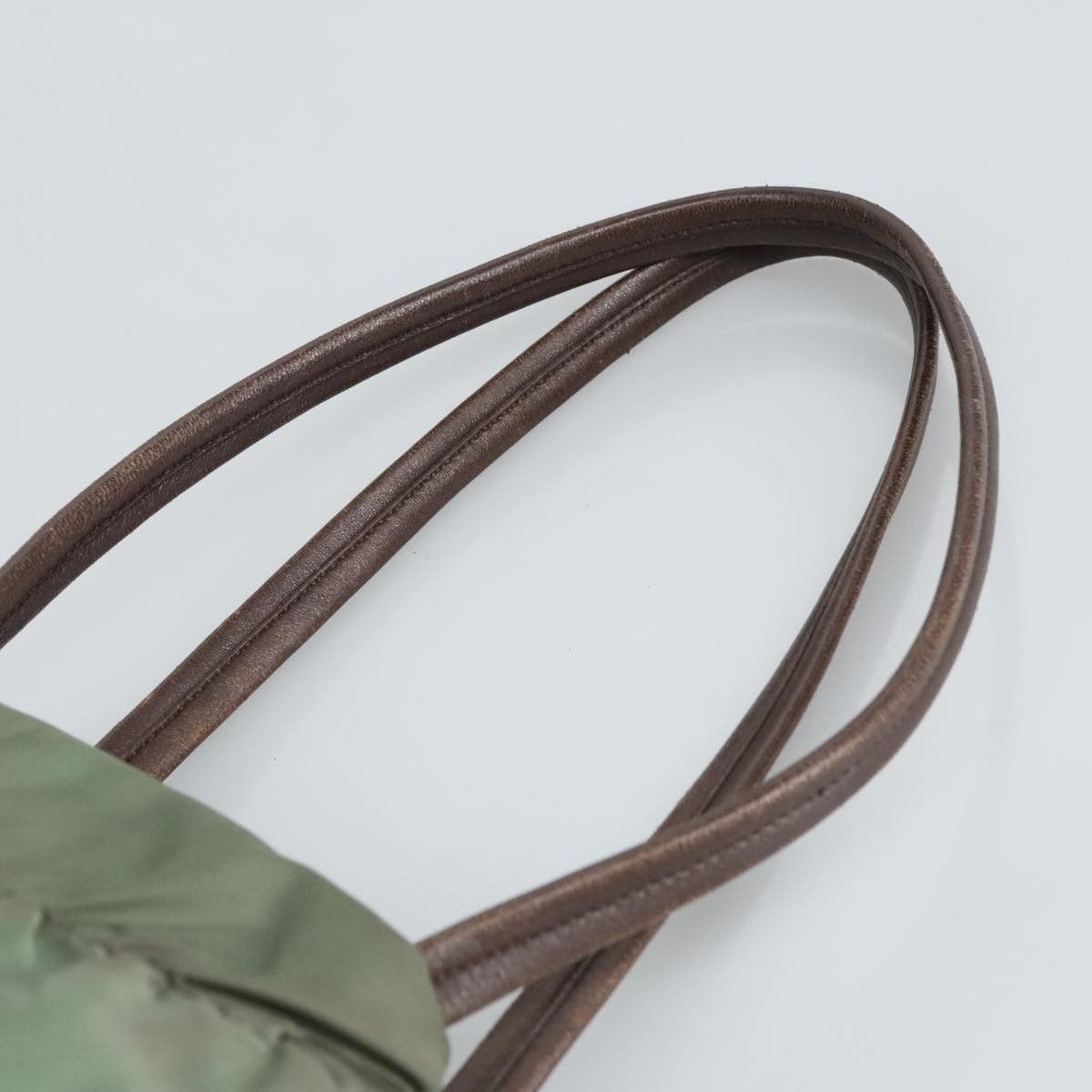 Prada Khaki Synthetic Tote Bag (Pre-Owned) Size ONE SIZE - 15 Thumbnail