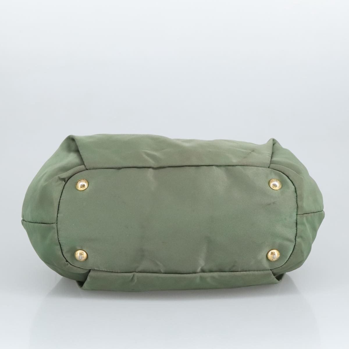 Prada Khaki Synthetic Tote Bag (Pre-Owned) Size ONE SIZE - 5 Thumbnail