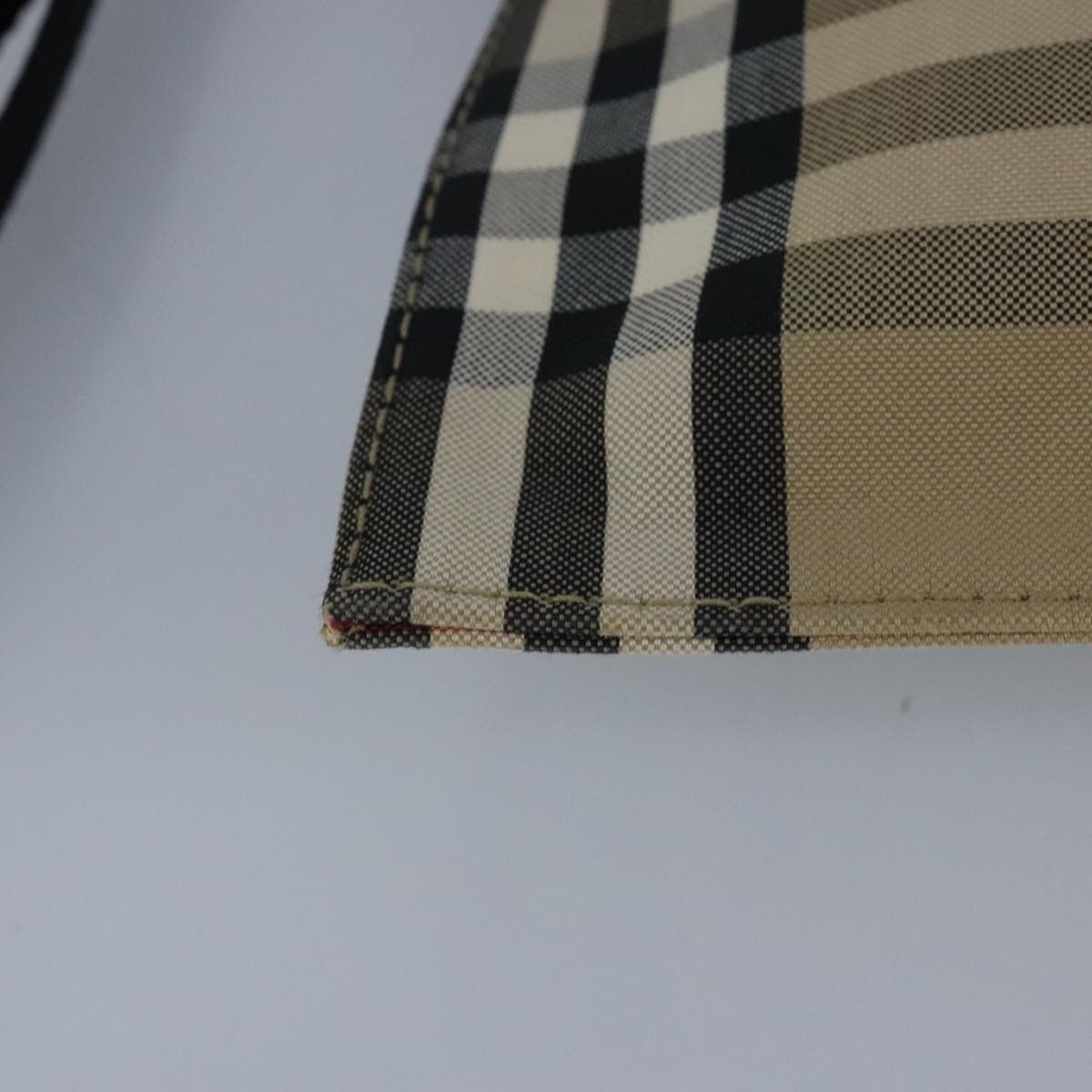 Burberry Nova Check Beige Canvas Clutch Bag (Pre-Owned) Size ONE SIZE - 7 Thumbnail