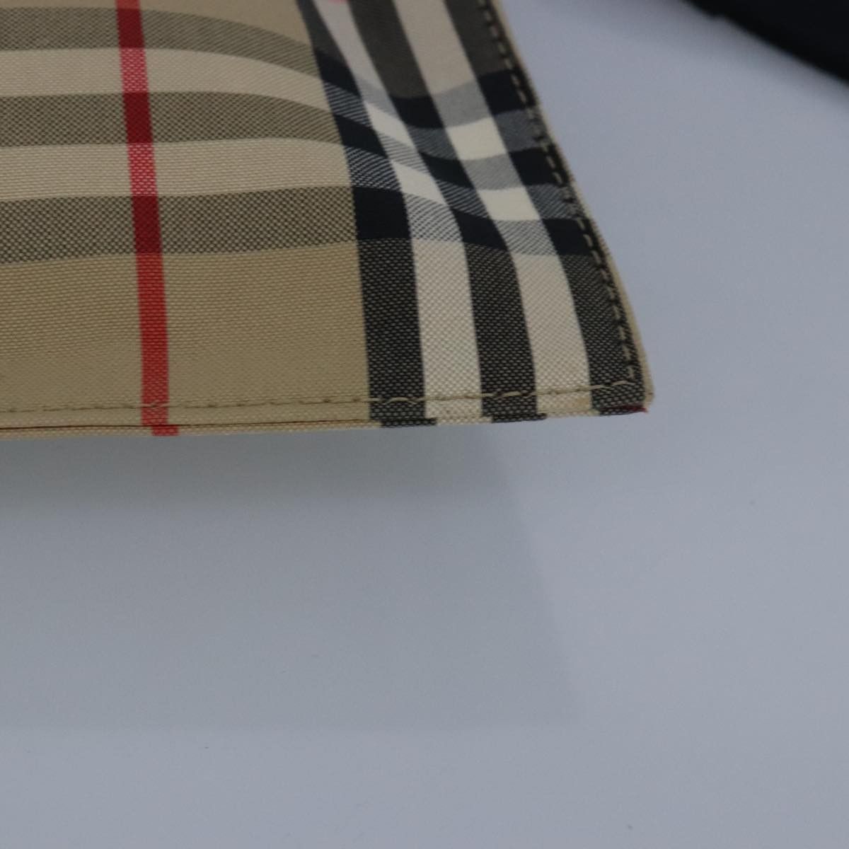 Burberry Nova Check Beige Canvas Clutch Bag (Pre-Owned) Size ONE SIZE - 6 Thumbnail
