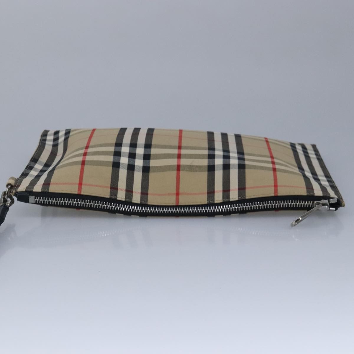 Burberry Nova Check Beige Canvas Clutch Bag (Pre-Owned) Size ONE SIZE - 15 Thumbnail