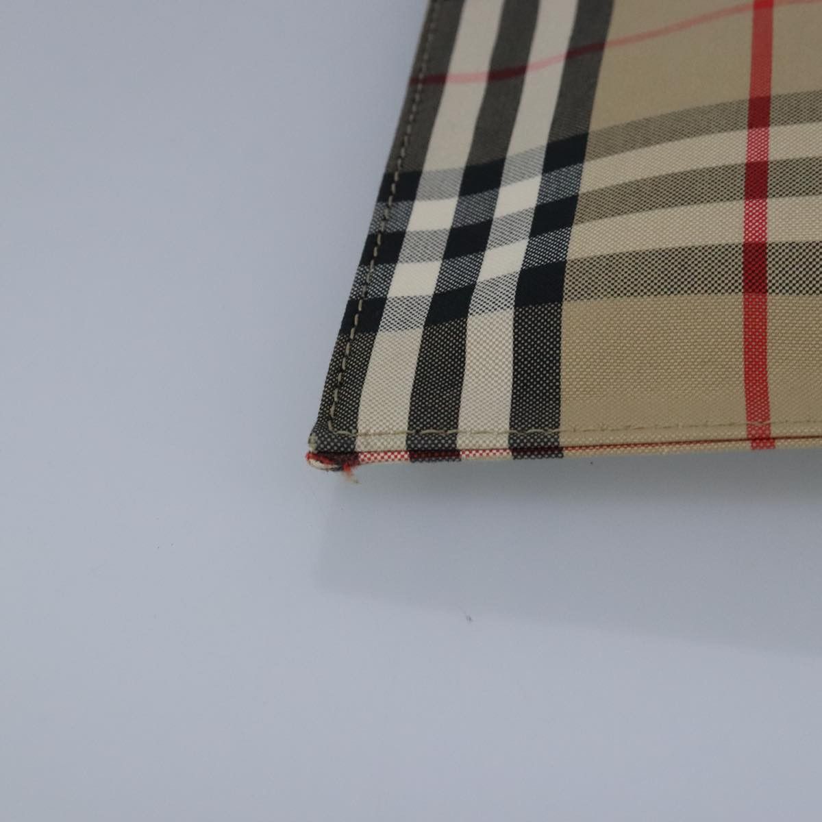 Burberry Nova Check Beige Canvas Clutch Bag (Pre-Owned) Size ONE SIZE - 5 Thumbnail