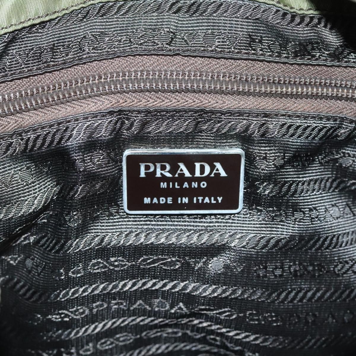 Prada Re-Nylon Khaki Synthetic Backpack Bag (Pre-Owned) Size ONE SIZE - 20 Thumbnail