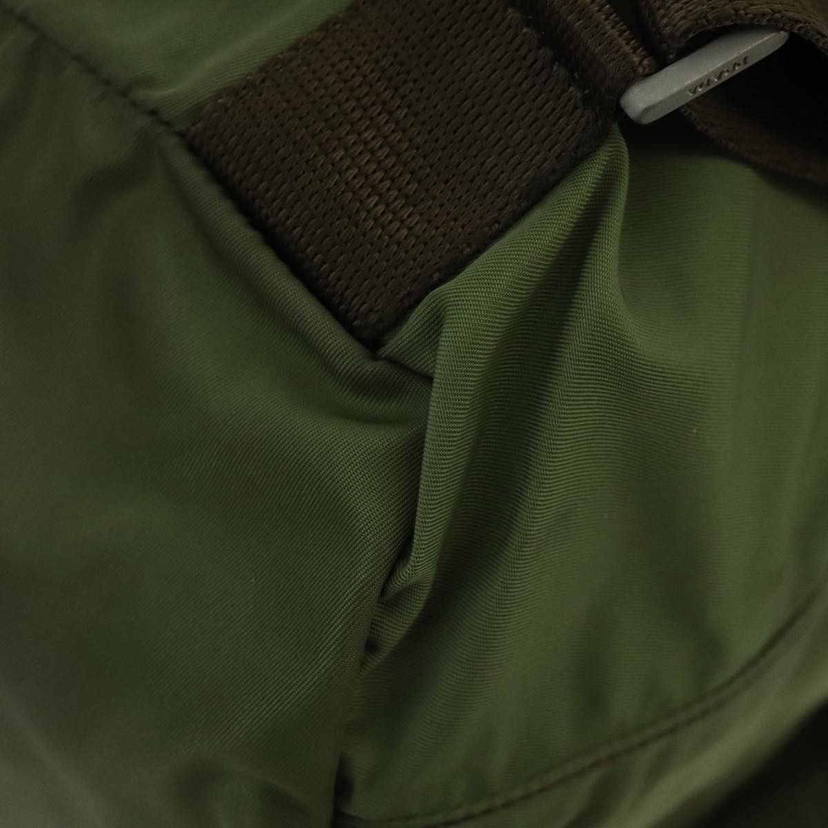 Prada Re-Nylon Khaki Synthetic Backpack Bag (Pre-Owned) Size ONE SIZE - 17 Thumbnail