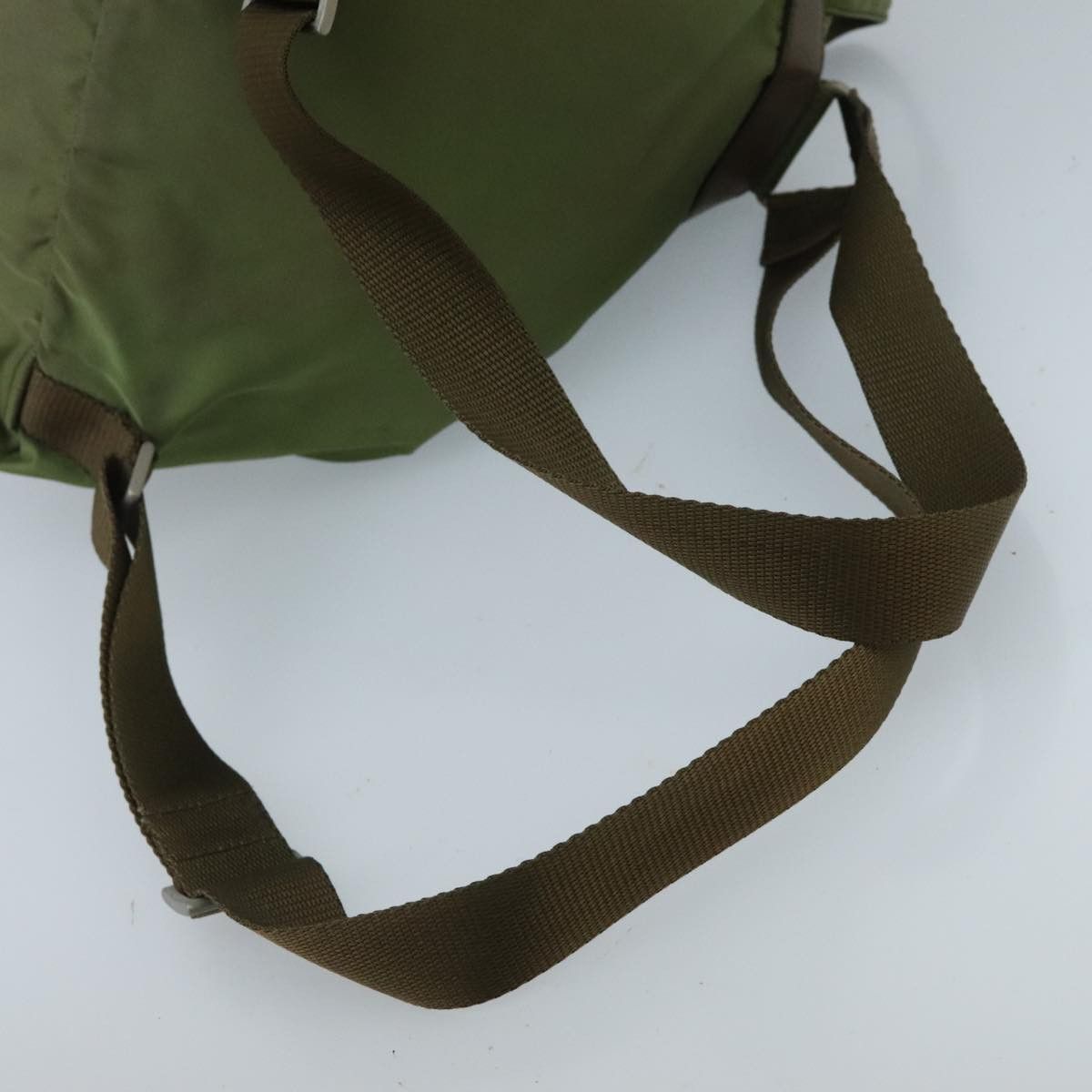 Prada Re-Nylon Khaki Synthetic Backpack Bag (Pre-Owned) Size ONE SIZE - 4 Thumbnail