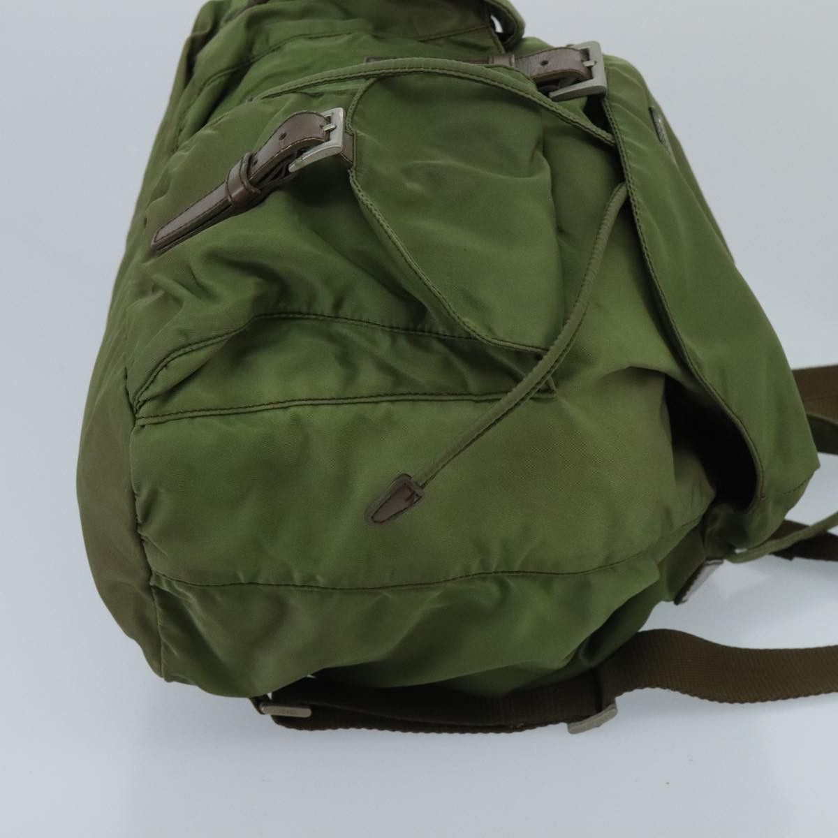 Prada Re-Nylon Khaki Synthetic Backpack Bag (Pre-Owned) Size ONE SIZE - 3 Thumbnail
