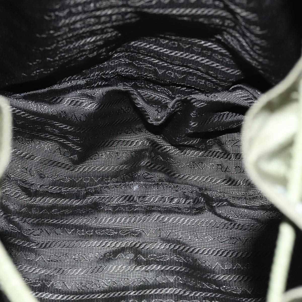 Prada Re-Nylon Khaki Synthetic Backpack Bag (Pre-Owned) Size ONE SIZE - 8 Thumbnail