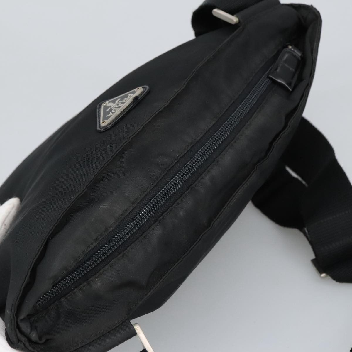 Prada Re-Nylon Black Synthetic Shoulder Bag (Pre-Owned) Size ONE SIZE - 17 Thumbnail