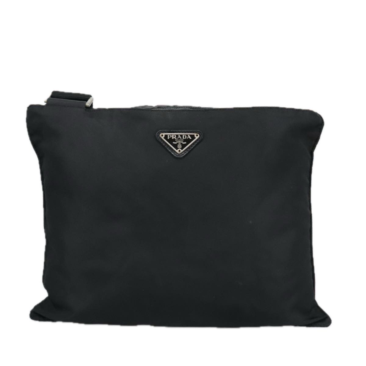 Prada Re-Nylon Black Synthetic Shoulder Bag (Pre-Owned) Size ONE SIZE - 18 Thumbnail