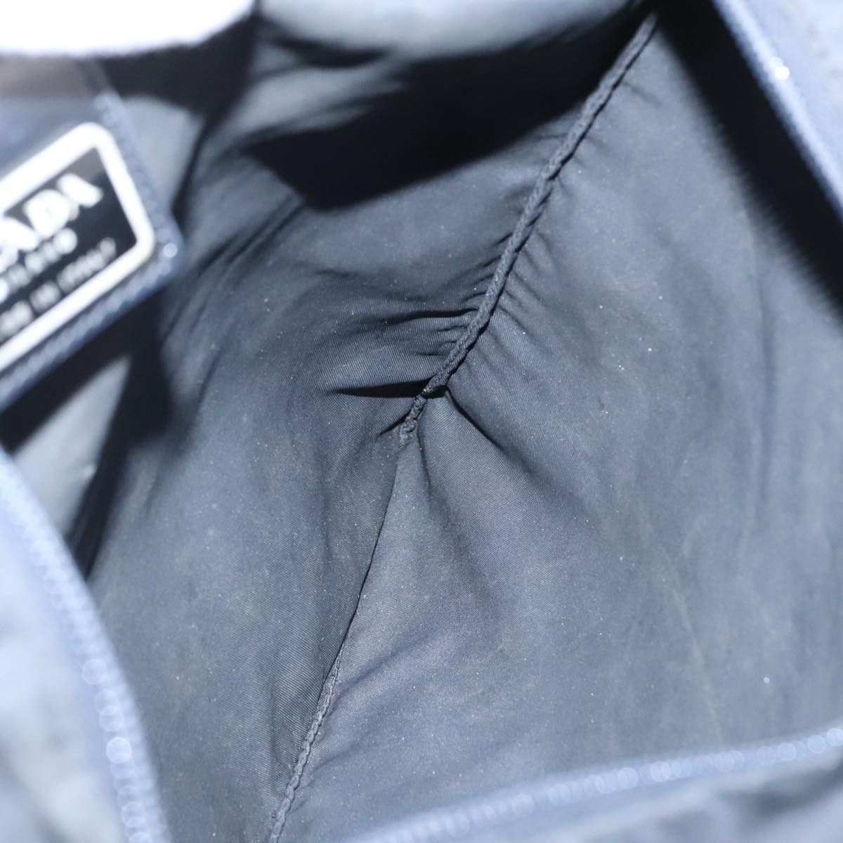 Prada Re-Nylon Black Synthetic Shoulder Bag (Pre-Owned) Size ONE SIZE - 11 Thumbnail
