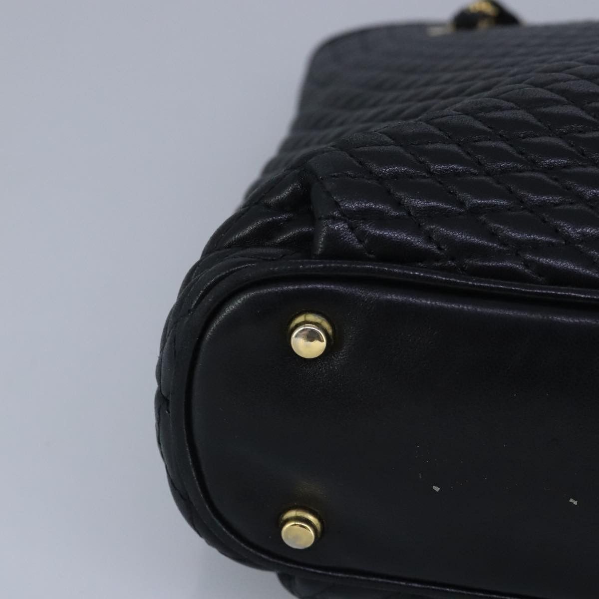 Bally Black Leather Shoulder Bag (Pre-Owned) Size ONE SIZE - 7 Thumbnail