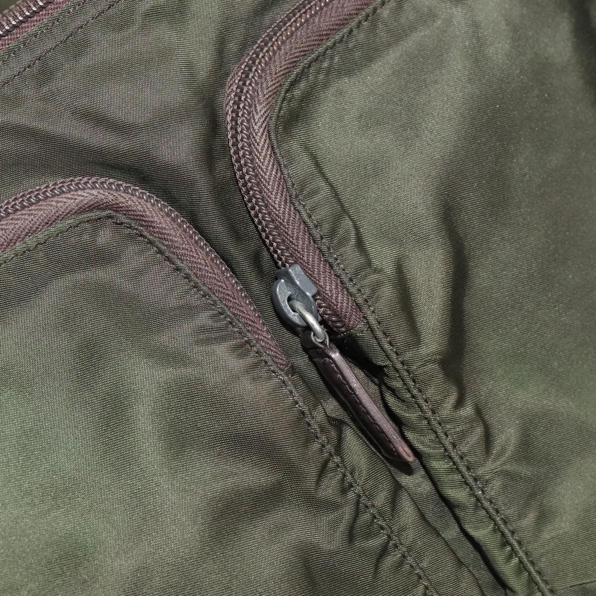 Prada Re-Edition Khaki Synthetic Shoulder Bag (Pre-Owned) Size ONE SIZE - 14 Thumbnail