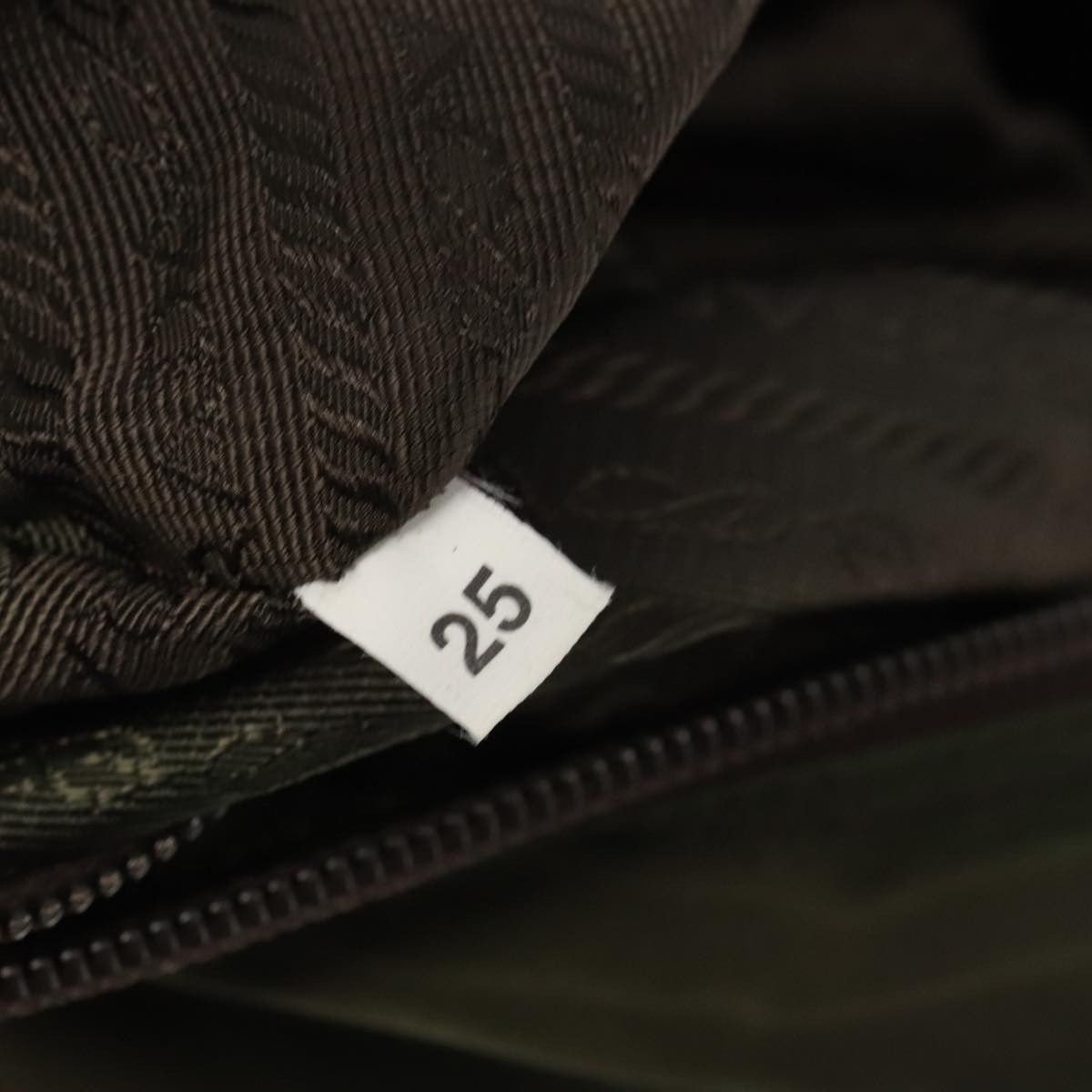 Prada Re-Edition Khaki Synthetic Shoulder Bag (Pre-Owned) Size ONE SIZE - 16 Thumbnail