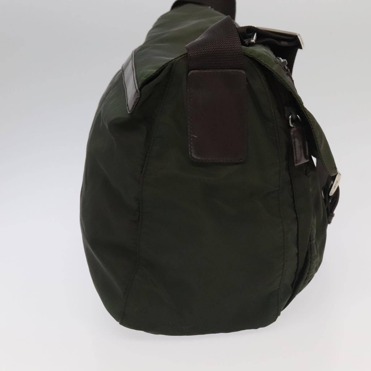 Prada Re-Edition Khaki Synthetic Shoulder Bag (Pre-Owned) Size ONE SIZE - 4 Thumbnail