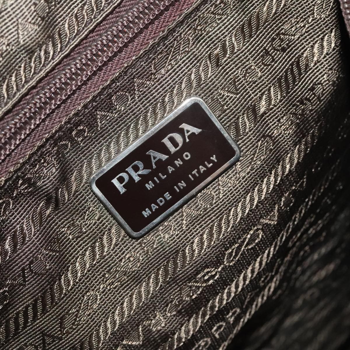 Prada Re-Edition Khaki Synthetic Shoulder Bag (Pre-Owned) Size ONE SIZE - 17 Thumbnail