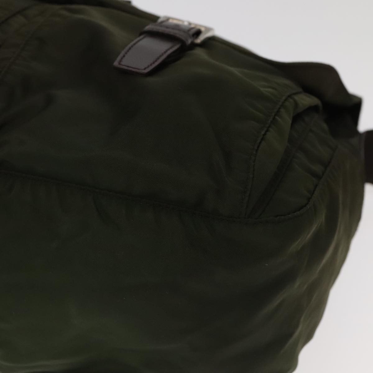 Prada Re-Edition Khaki Synthetic Shoulder Bag (Pre-Owned) Size ONE SIZE - 7 Thumbnail