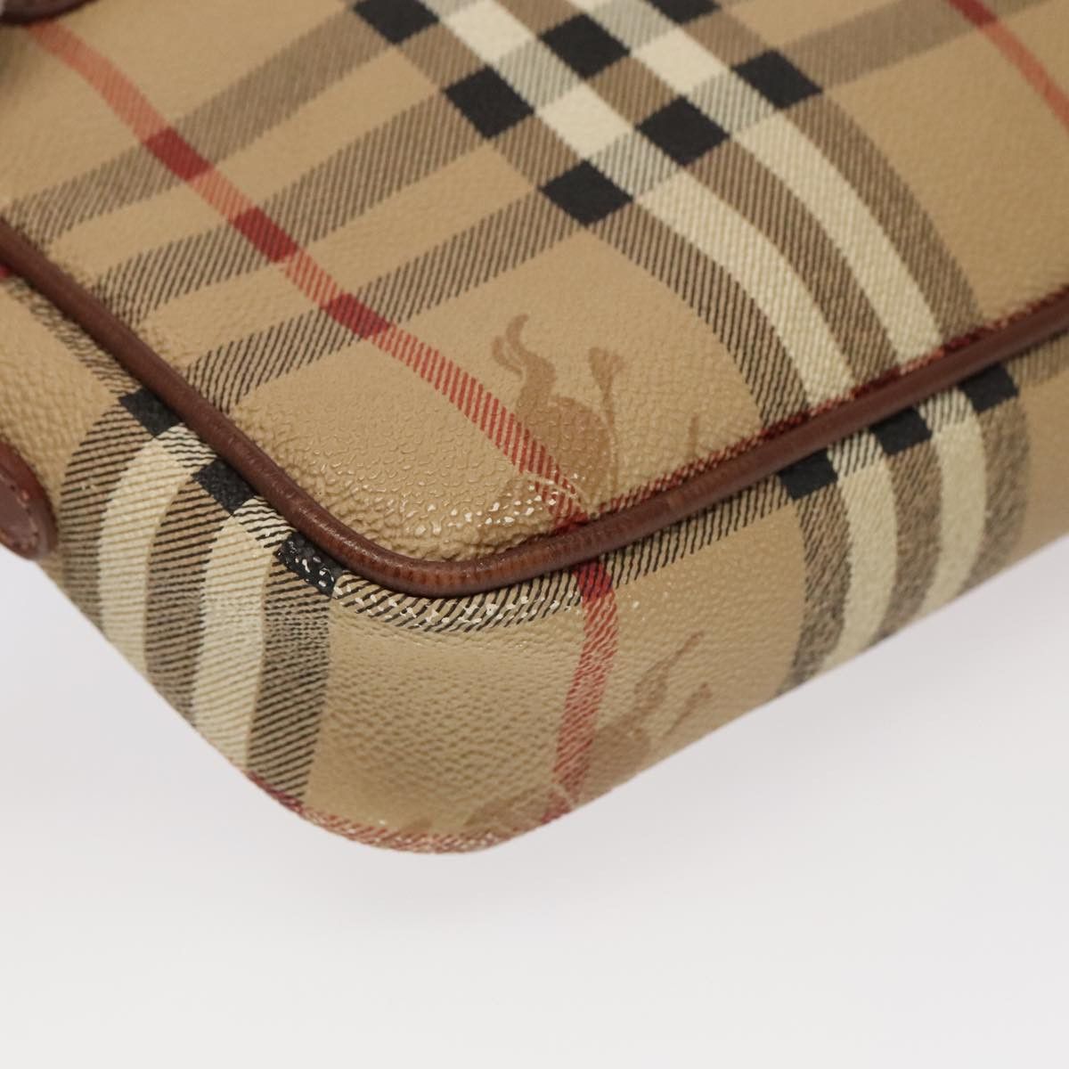 Burberry Nova Check Beige Canvas Clutch Bag (Pre-Owned) Size ONE SIZE - 13 Thumbnail