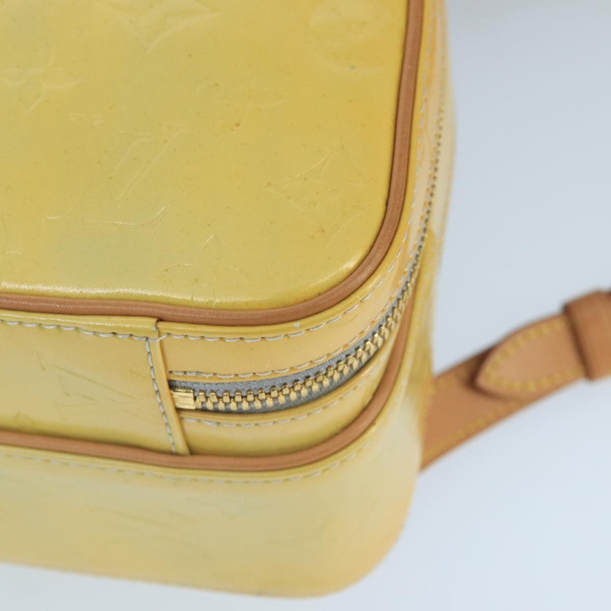 Louis Vuitton Marly Beige Patent Leather Backpack Bag (Pre-Owned) Size ONE SIZE - 15 Thumbnail