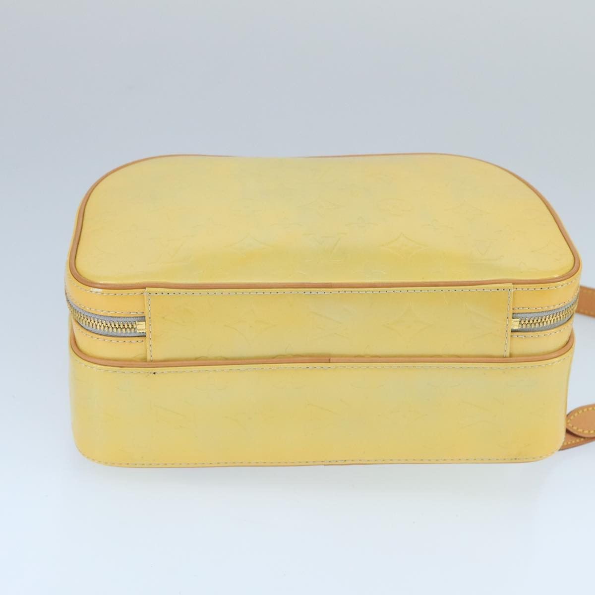 Louis Vuitton Marly Beige Patent Leather Backpack Bag (Pre-Owned) Size ONE SIZE - 5 Thumbnail