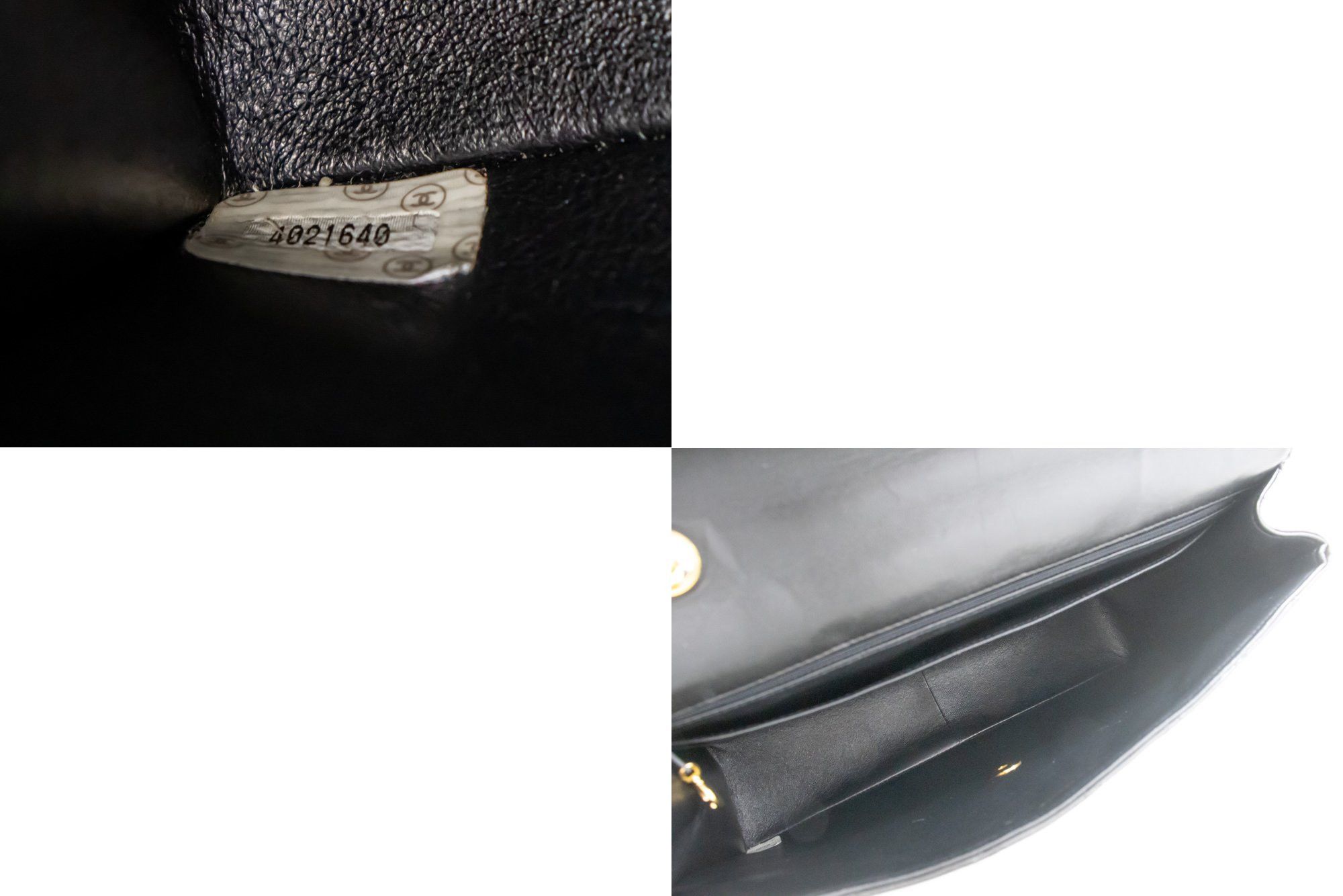 Chanel Black Leather Shoulder Bag (Pre-Owned) Size ONE SIZE - 9 Thumbnail