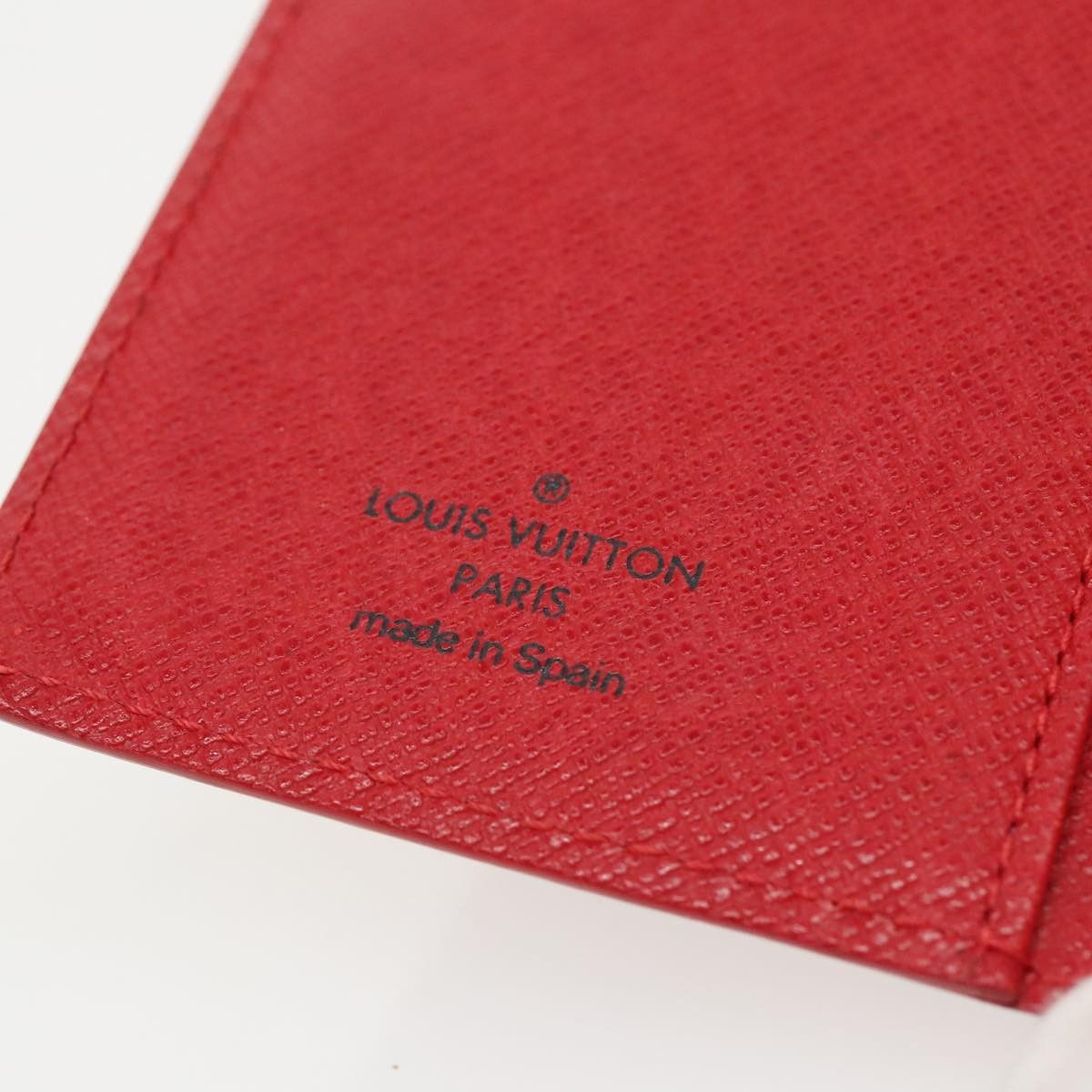 Louis Vuitton Agenda Pm Red Leather Wallet (Pre-Owned) Size ONE SIZE - 13 Thumbnail