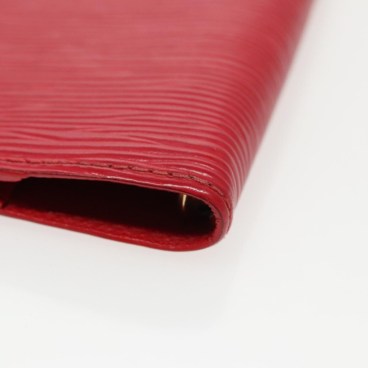 Louis Vuitton Agenda Pm Red Leather Wallet (Pre-Owned) Size ONE SIZE - 5 Thumbnail
