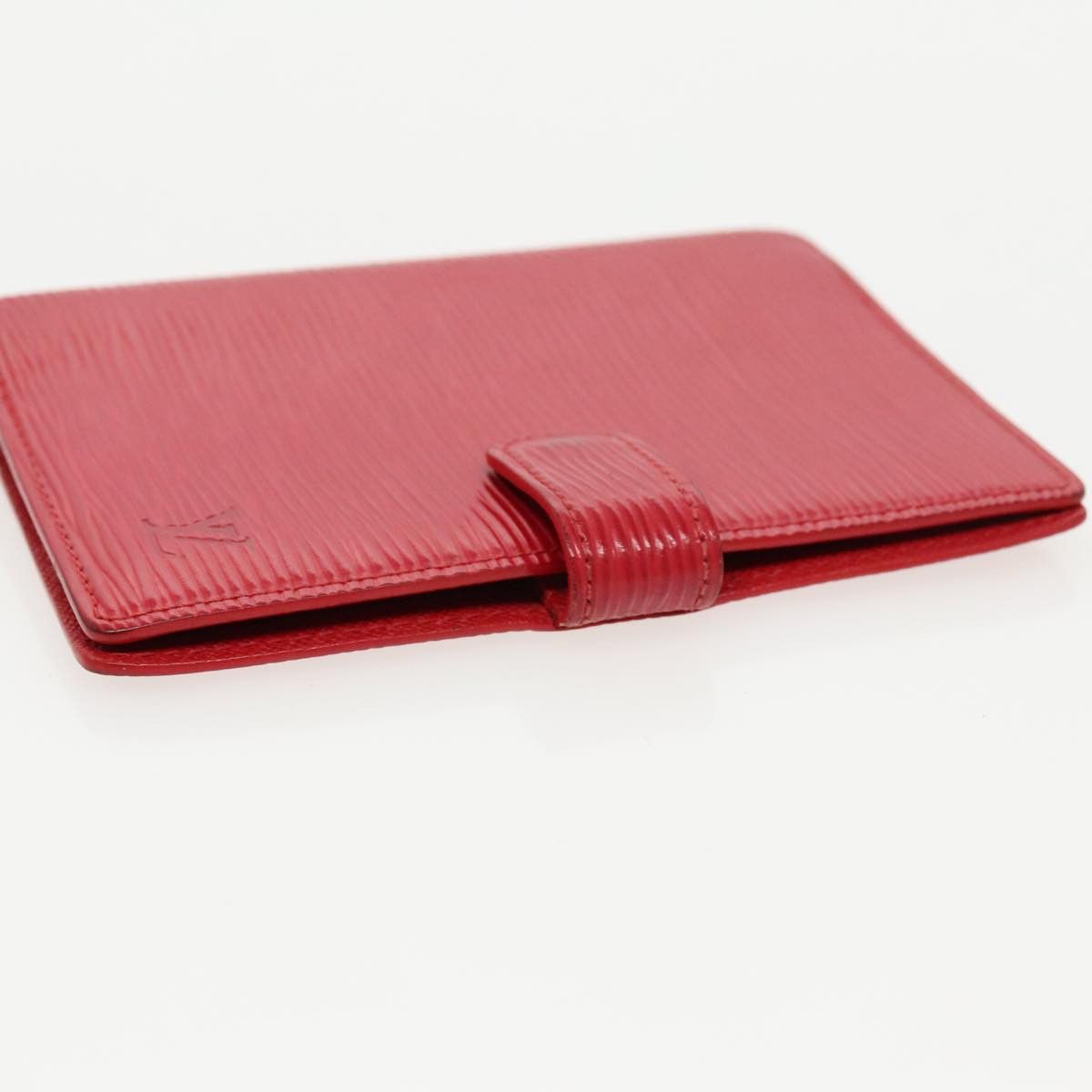 Louis Vuitton Agenda Pm Red Leather Wallet (Pre-Owned) Size ONE SIZE - 4 Thumbnail