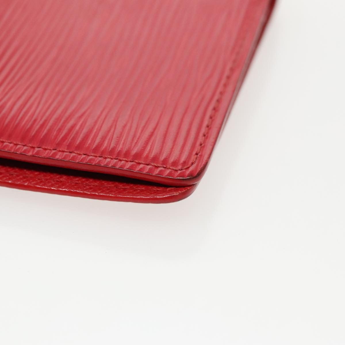 Louis Vuitton Agenda Pm Red Leather Wallet (Pre-Owned) Size ONE SIZE - 7 Thumbnail