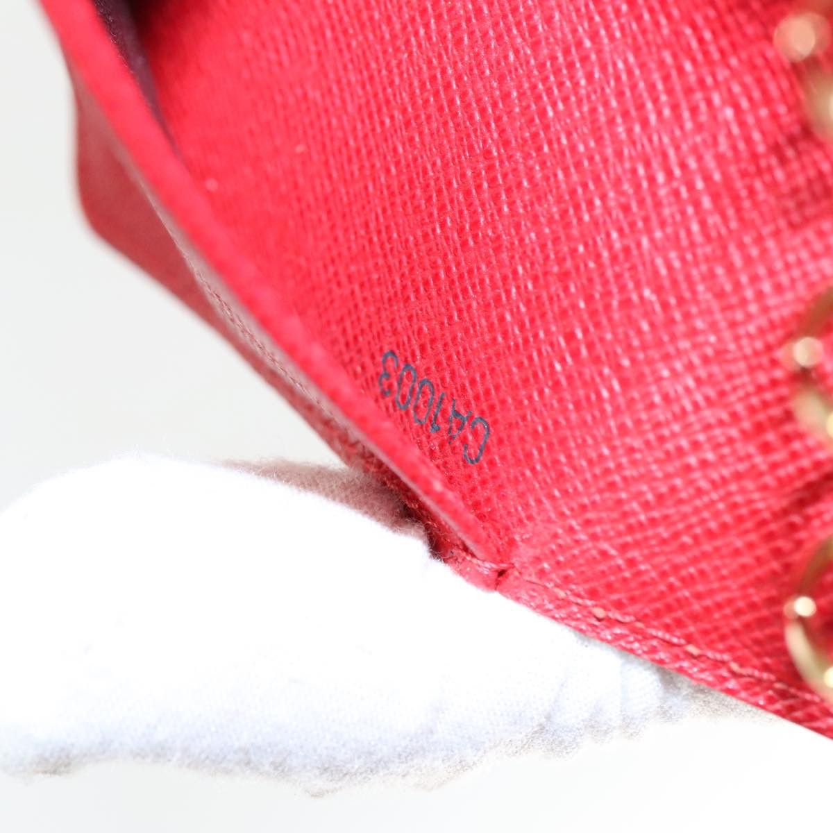 Louis Vuitton Agenda Pm Red Leather Wallet (Pre-Owned) Size ONE SIZE - 12 Thumbnail