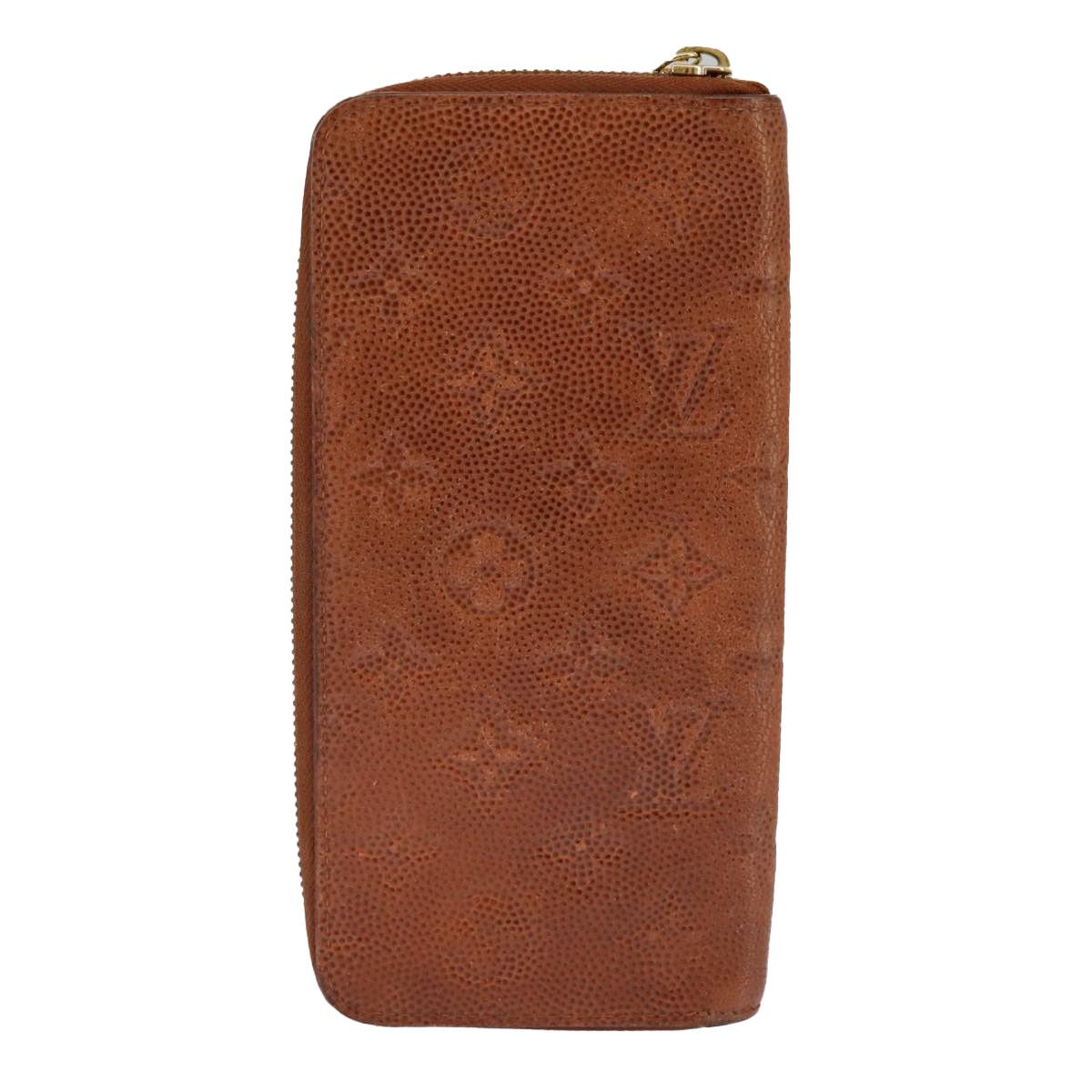 Louis Vuitton Zippy Wallet Vertical Brown Leather Wallet (Pre-Owned) Size ONE SIZE - 2 Thumbnail