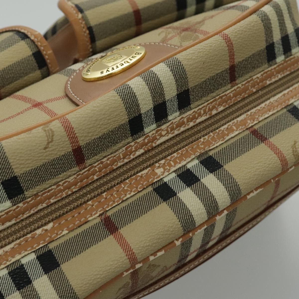 Burberry Nova Check Beige Canvas Shoulder Bag (Pre-Owned) Size ONE SIZE - 11 Thumbnail