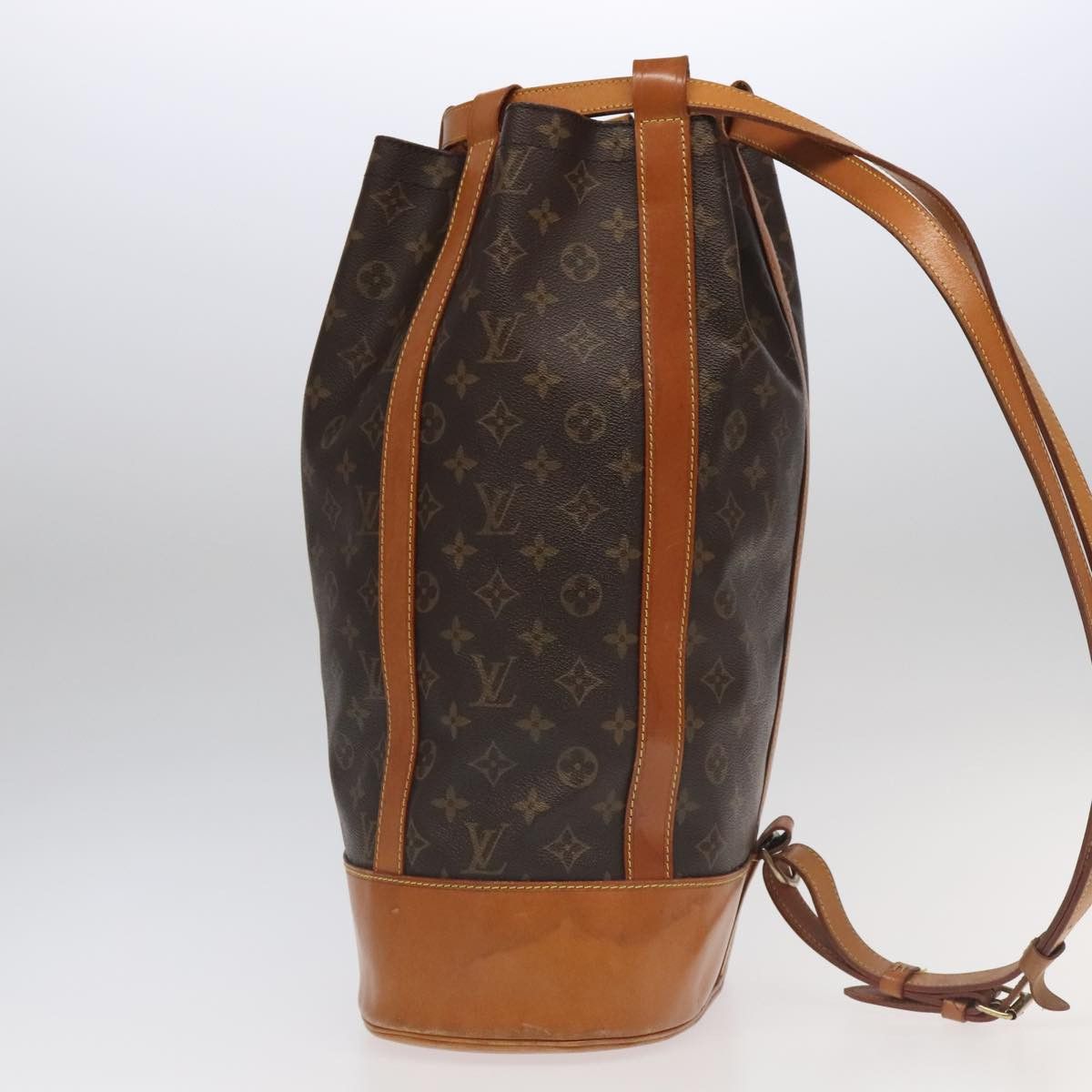 Louis Vuitton Randonnée Brown Canvas Shoulder Bag (Pre-Owned) Size ONE SIZE - 4 Thumbnail