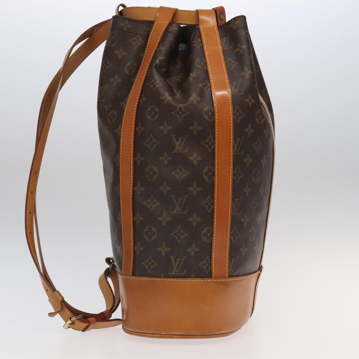 Louis Vuitton Randonnée Brown Canvas Shoulder Bag (Pre-Owned) Size ONE SIZE - 3 Thumbnail