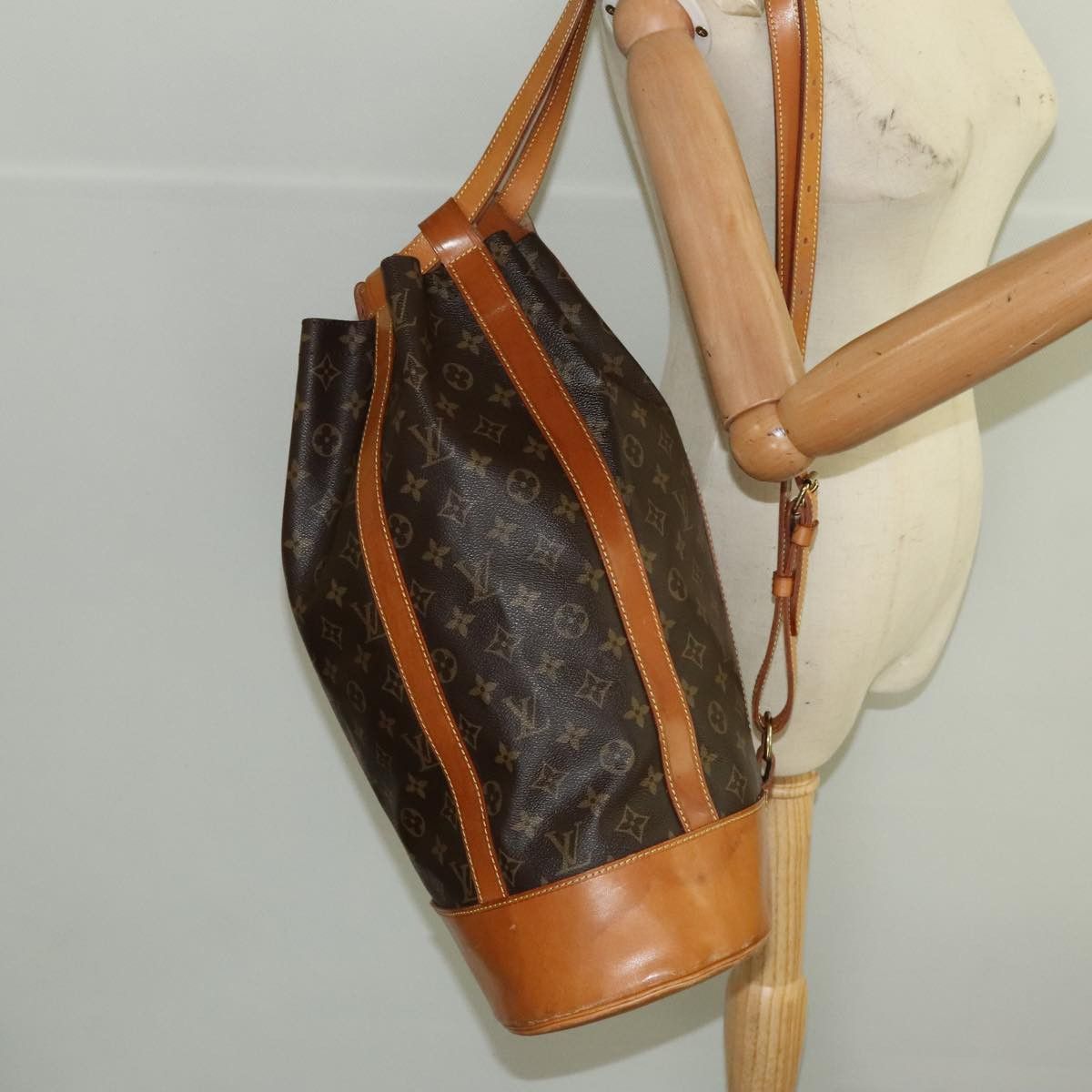 Louis Vuitton Randonnée Brown Canvas Shoulder Bag (Pre-Owned) Size ONE SIZE - 15 Thumbnail