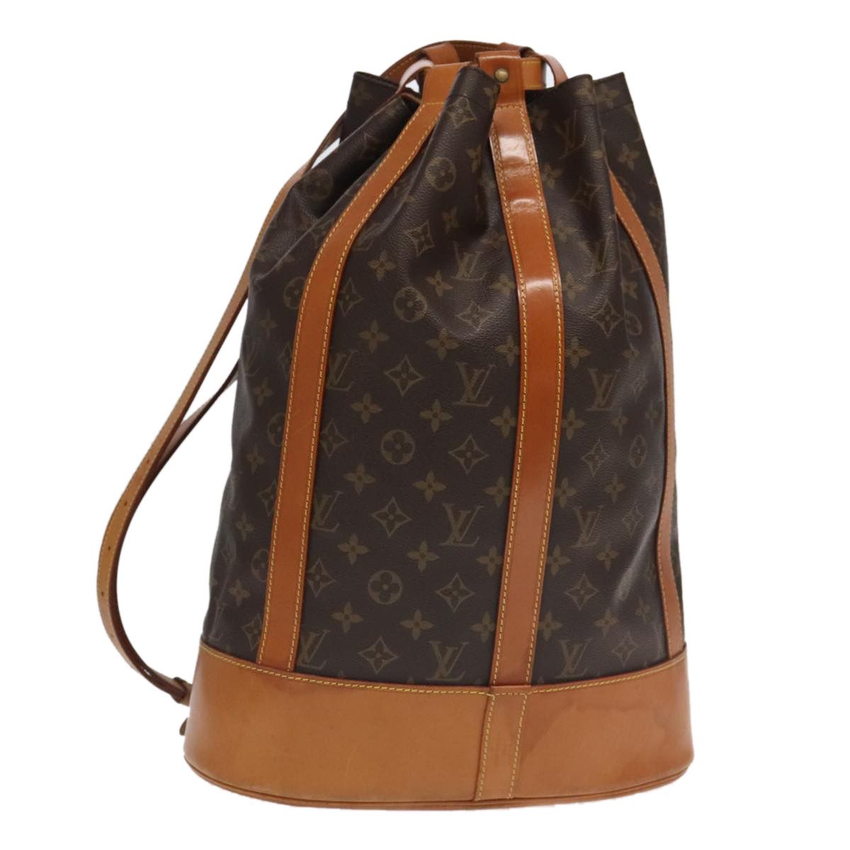 Louis Vuitton Randonnée Brown Canvas Shoulder Bag (Pre-Owned) Size ONE SIZE - 17 Thumbnail