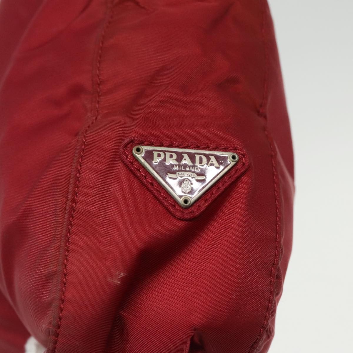 Prada Red Synthetic Shoulder Bag (Pre-Owned) Size ONE SIZE - 11 Thumbnail