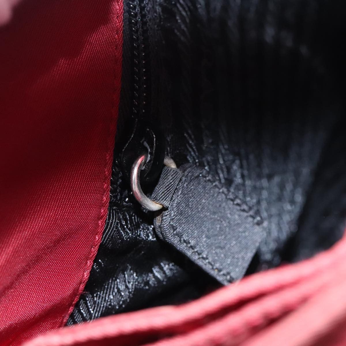 Prada Red Synthetic Shoulder Bag (Pre-Owned) Size ONE SIZE - 10 Thumbnail