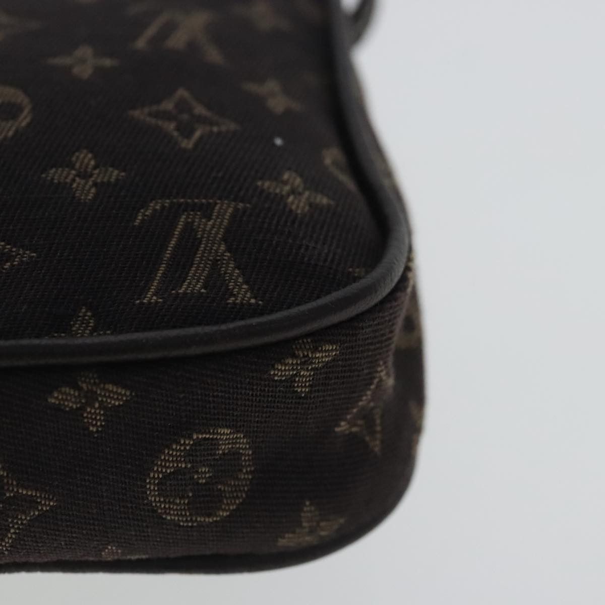 Louis Vuitton Mini Lin Brown Canvas Clutch Bag (Pre-Owned) Size ONE SIZE - 12 Thumbnail