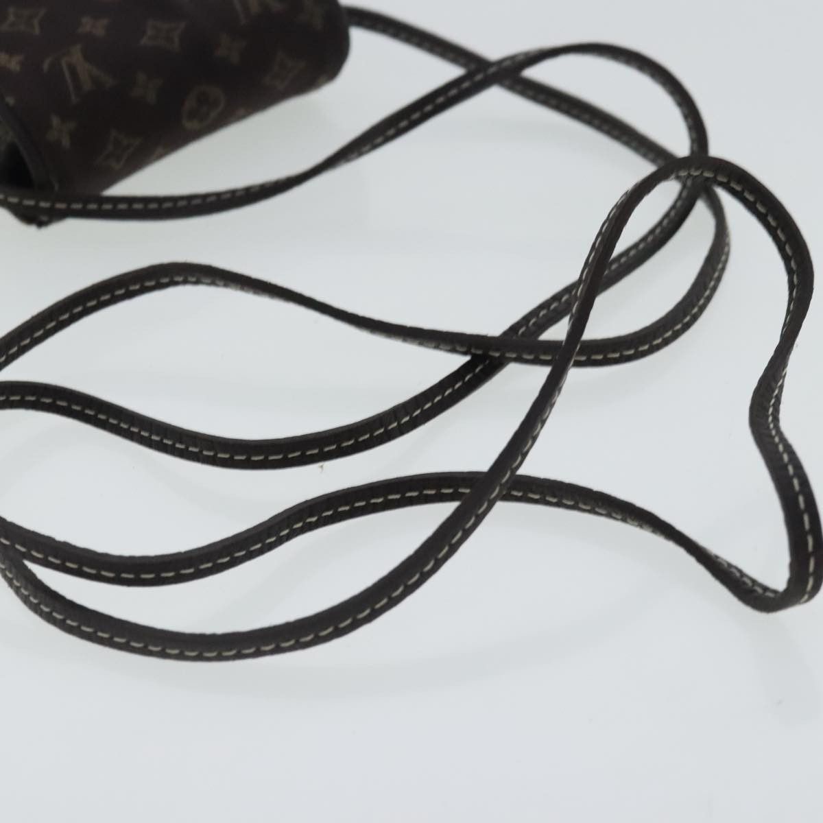 Louis Vuitton Mini Lin Brown Canvas Clutch Bag (Pre-Owned) Size ONE SIZE - 6 Thumbnail