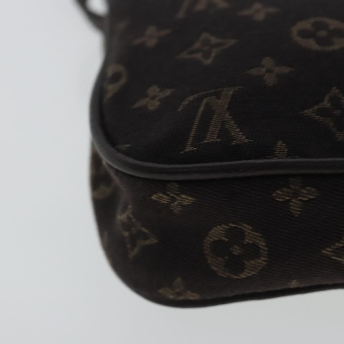 Louis Vuitton Mini Lin Brown Canvas Clutch Bag (Pre-Owned) Size ONE SIZE - 11 Thumbnail