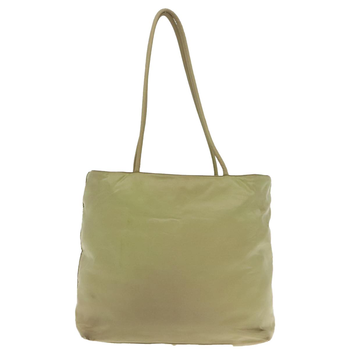 Prada Beige Synthetic Tote Bag (Pre-Owned) Size ONE SIZE - 2 Thumbnail