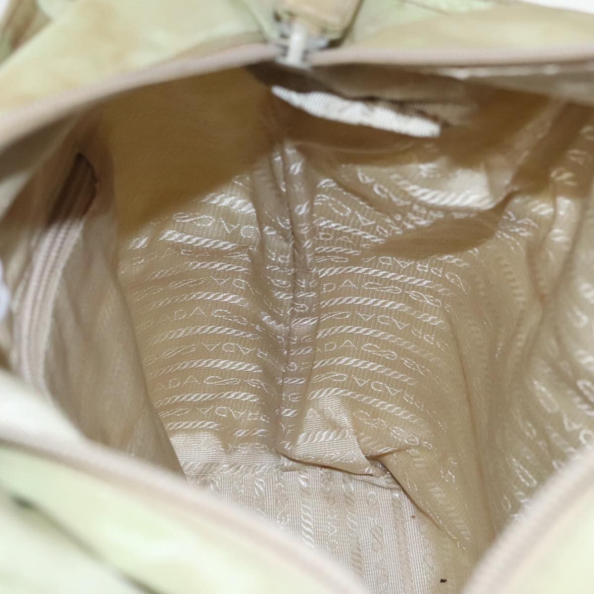 Prada Beige Synthetic Tote Bag (Pre-Owned) Size ONE SIZE - 20 Thumbnail