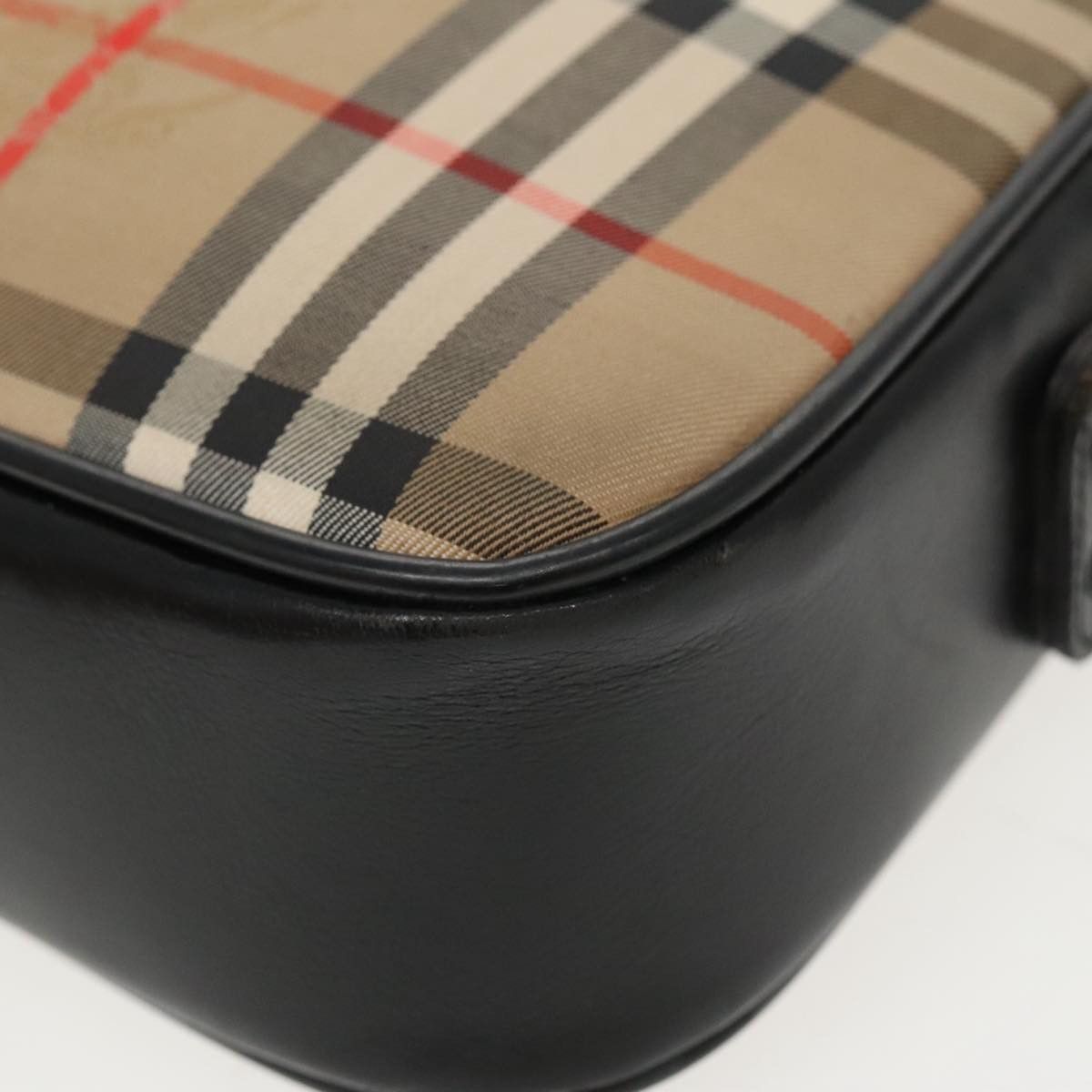 Burberry Nova Check Brown Canvas Shoulder Bag (Pre-Owned) Size ONE SIZE - 6 Thumbnail